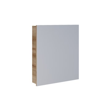 Dřevojas - Zrcadlová koupelnová skříňka NEXI 60x68 cm dub
