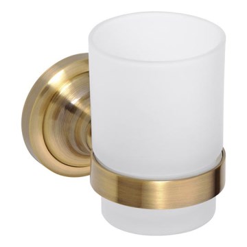 Držák kartáčků 7x9,5 cm bronzová