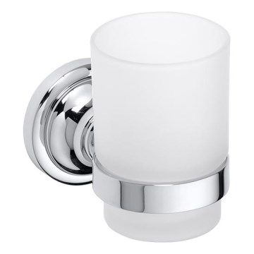 Držák kartáčků 7x9,5 cm stříbrná