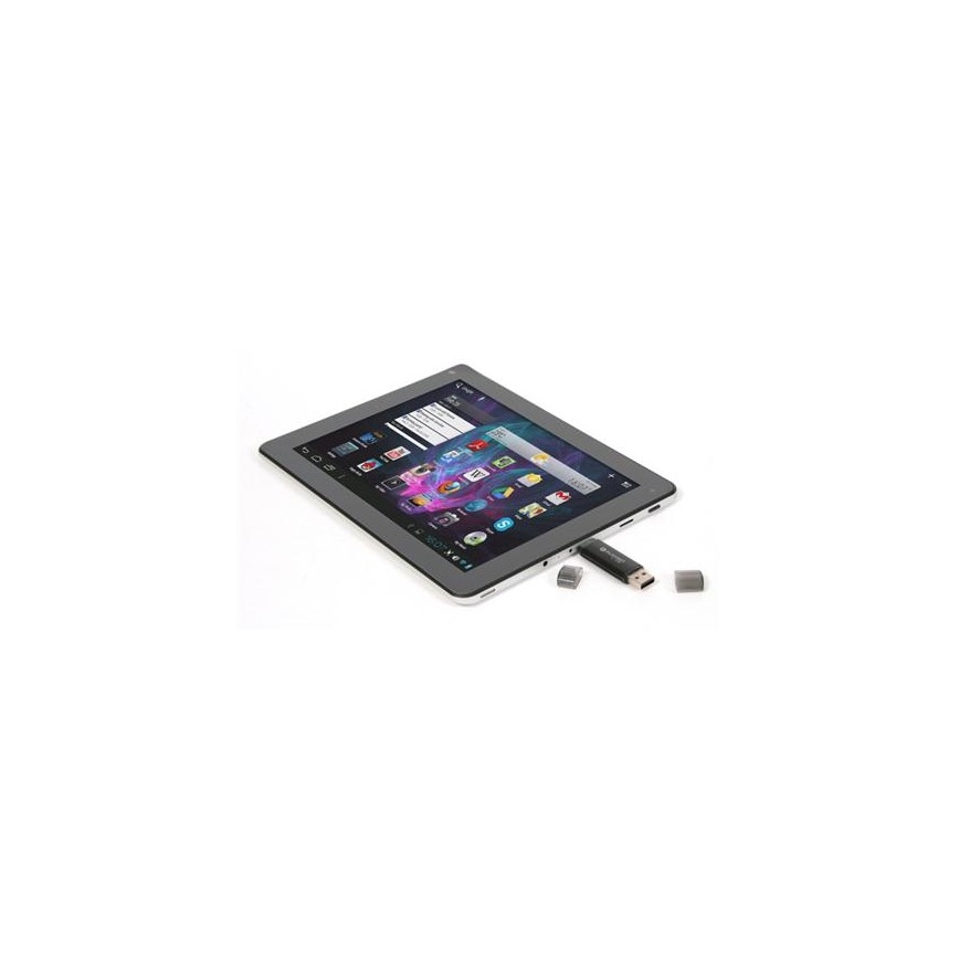 Dual Flash Disk USB + MicroUSB 32GB černá
