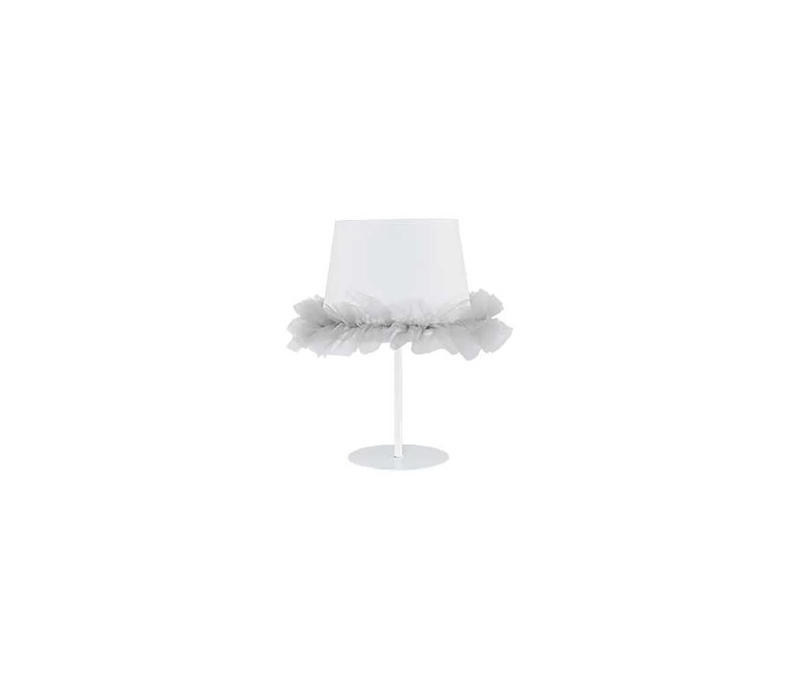   - Dětská stolní lampa BALLET 1xE14/40W/230V bílá/šedá 