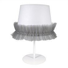 Duolla - Dětská stolní lampa BALLET 1xE14/40W/230V šedá