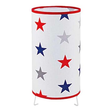 Duolla - Dětská stolní lampa STARS 1xE27/40W/230V pr. 15 cm