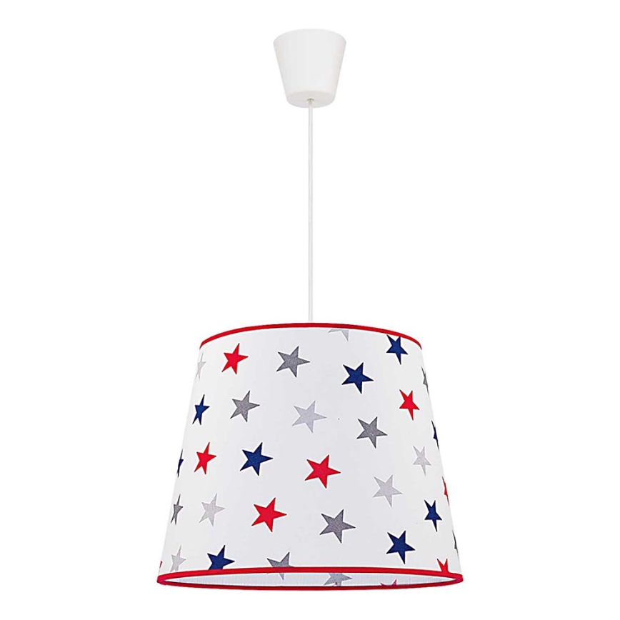 Duolla - Dětský lustr na lanku STARS 1xE27/40W/230V pr. 38 cm