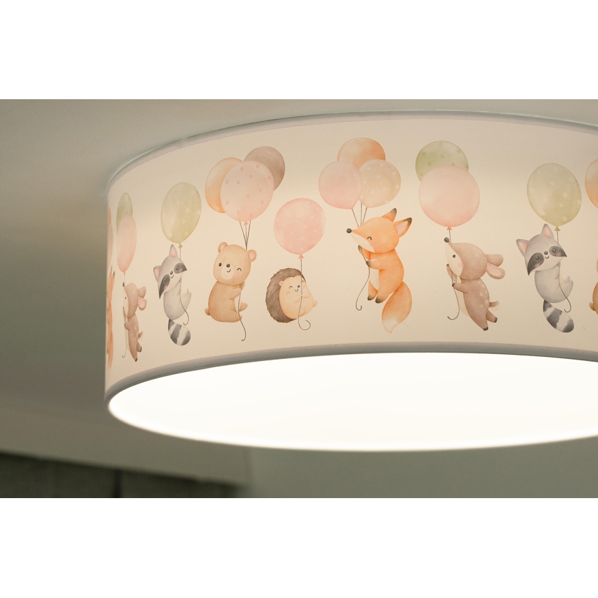 Duolla - LED Dětské stropní svítidlo CORTINA LED/26W/230V pr. 40 cm 4000K