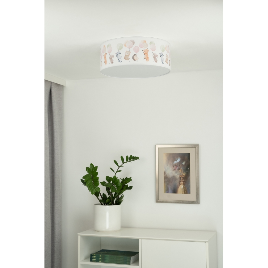 Duolla - LED Dětské stropní svítidlo CORTINA LED/26W/230V pr. 40 cm 4000K
