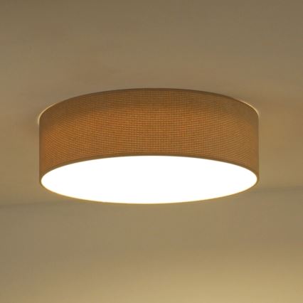 Duolla - LED Stropní svítidlo CORTINA LED/26W/230V pr. 30 cm 4000K béžová