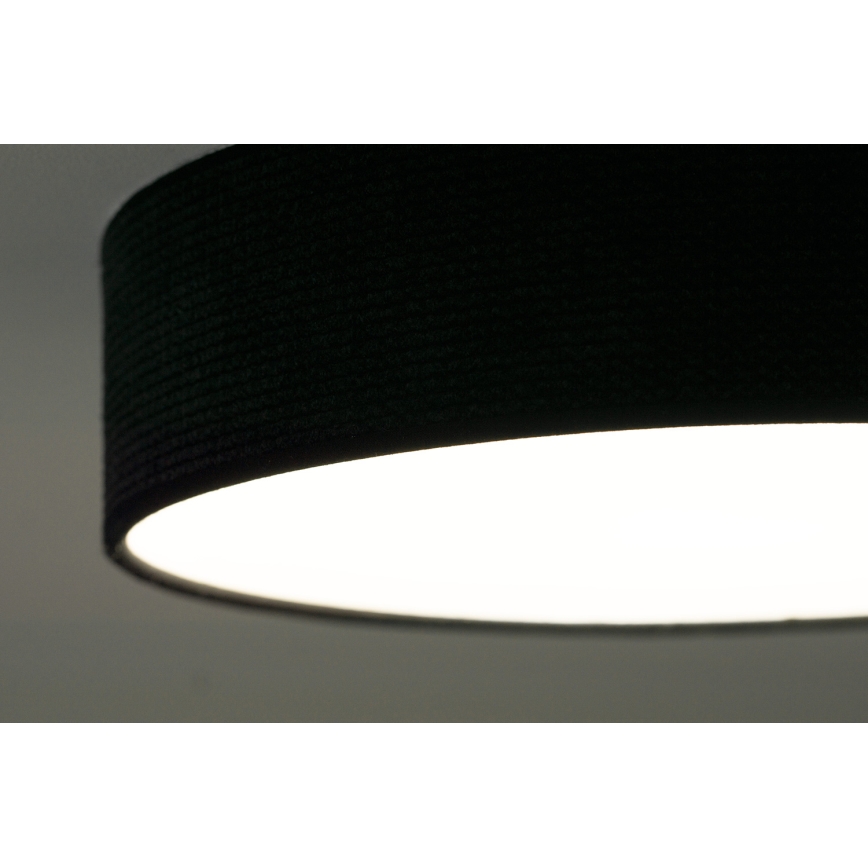 Duolla - LED Stropní svítidlo CORTINA LED/26W/230V pr. 30 cm 4000K černá