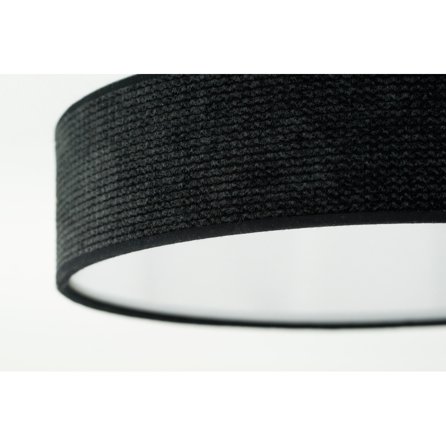 Duolla - LED Stropní svítidlo CORTINA LED/26W/230V pr. 30 cm 4000K černá