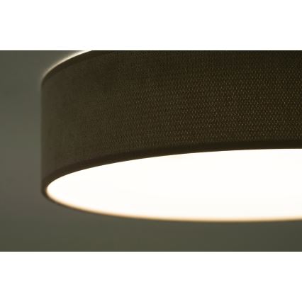 Duolla - LED Stropní svítidlo CORTINA LED/26W/230V pr. 30 cm 4000K hnědá