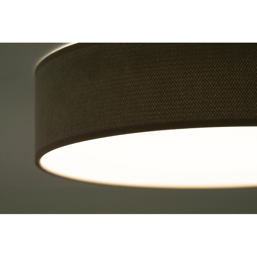 Duolla - LED Stropní svítidlo CORTINA LED/26W/230V pr. 30 cm 4000K hnědá