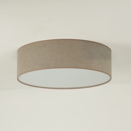 Duolla - LED Stropní svítidlo CORTINA LED/26W/230V pr. 30 cm 4000K hnědá
