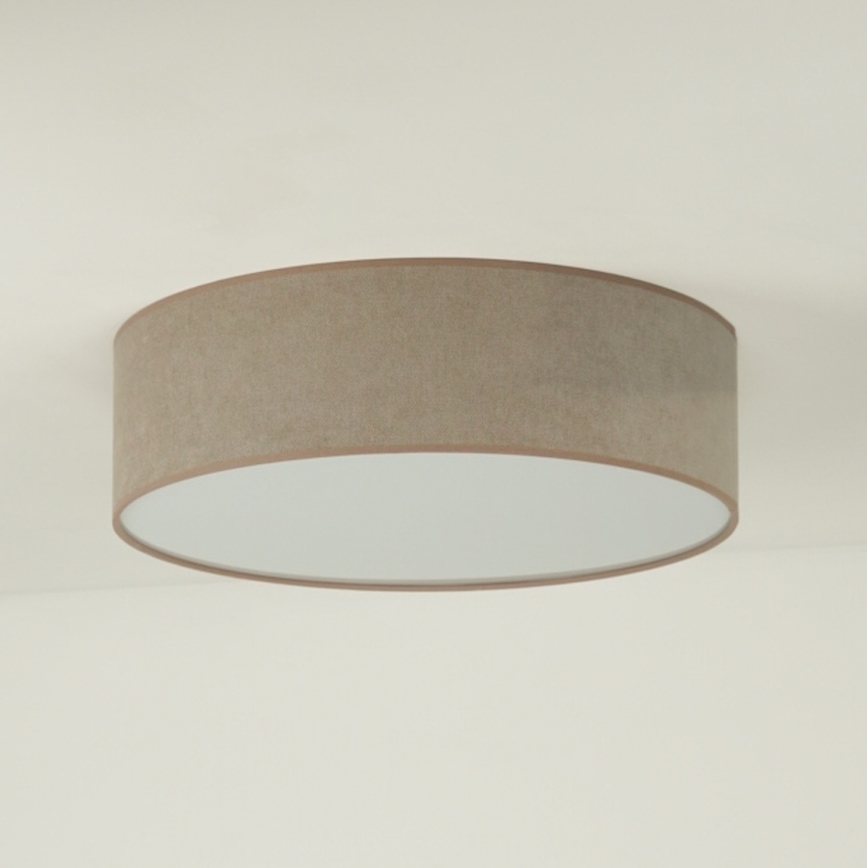 Duolla - LED Stropní svítidlo CORTINA LED/26W/230V pr. 30 cm 4000K hnědá