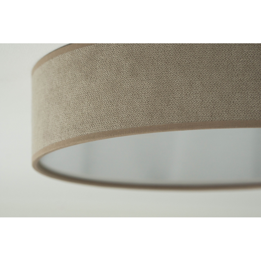 Duolla - LED Stropní svítidlo CORTINA LED/26W/230V pr. 30 cm 4000K hnědá