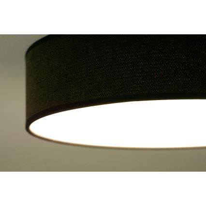 Duolla - LED Stropní svítidlo CORTINA LED/26W/230V pr. 30 cm 4000K hnědá