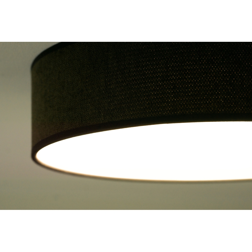 Duolla - LED Stropní svítidlo CORTINA LED/26W/230V pr. 30 cm 4000K hnědá