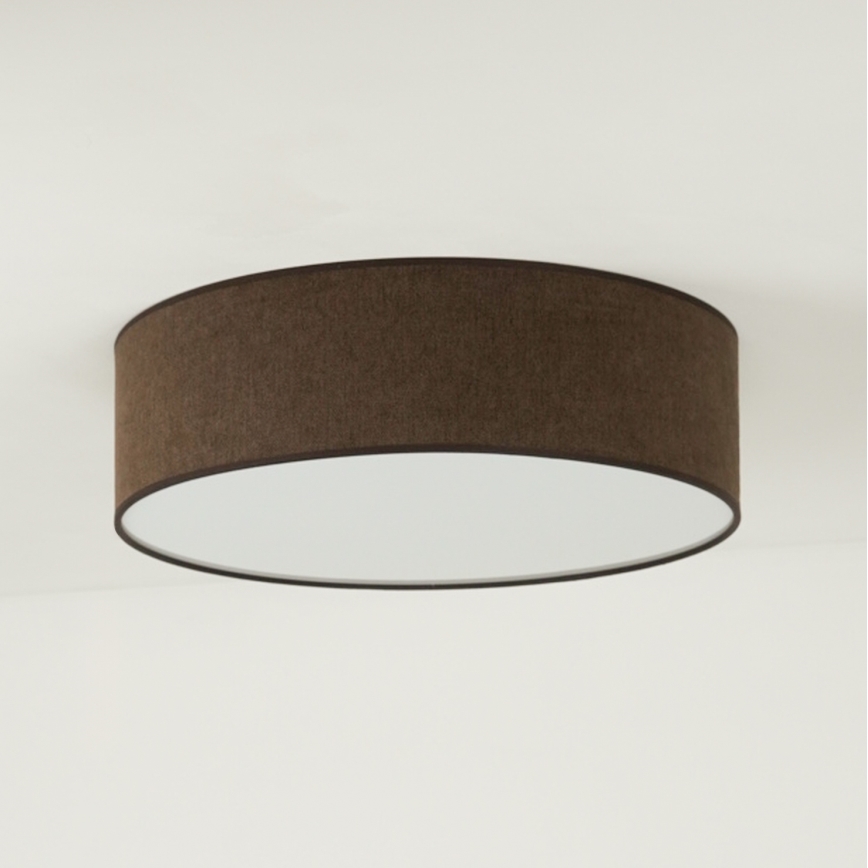 Duolla - LED Stropní svítidlo CORTINA LED/26W/230V pr. 30 cm 4000K hnědá