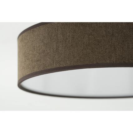 Duolla - LED Stropní svítidlo CORTINA LED/26W/230V pr. 30 cm 4000K hnědá