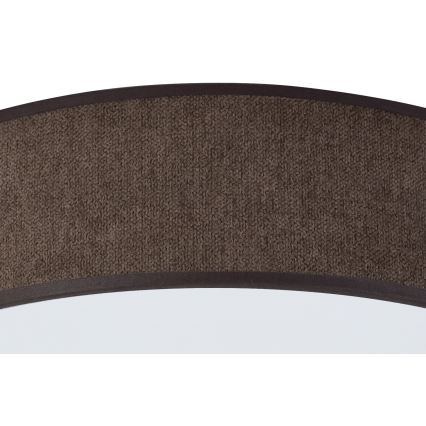Duolla - LED Stropní svítidlo CORTINA LED/26W/230V pr. 30 cm 4000K hnědá