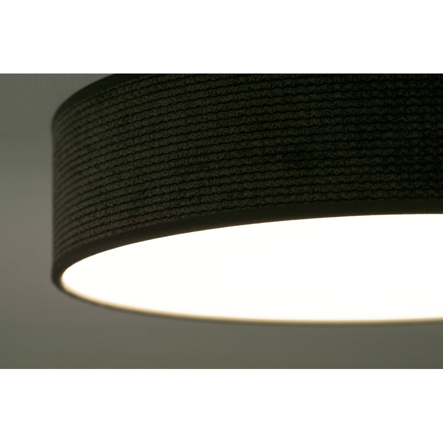 Duolla - LED Stropní svítidlo CORTINA LED/26W/230V pr. 30 cm 4000K hnědá