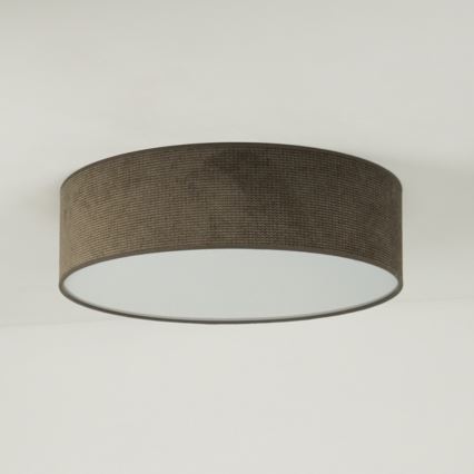 Duolla - LED Stropní svítidlo CORTINA LED/26W/230V pr. 30 cm 4000K hnědá