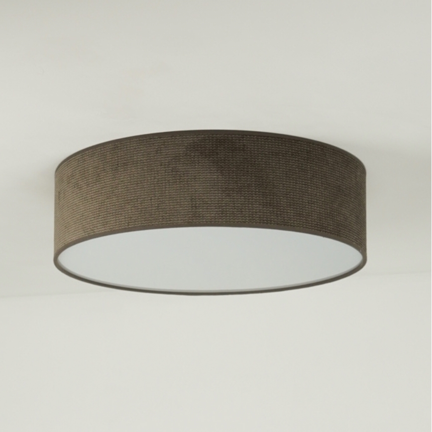 Duolla - LED Stropní svítidlo CORTINA LED/26W/230V pr. 30 cm 4000K hnědá
