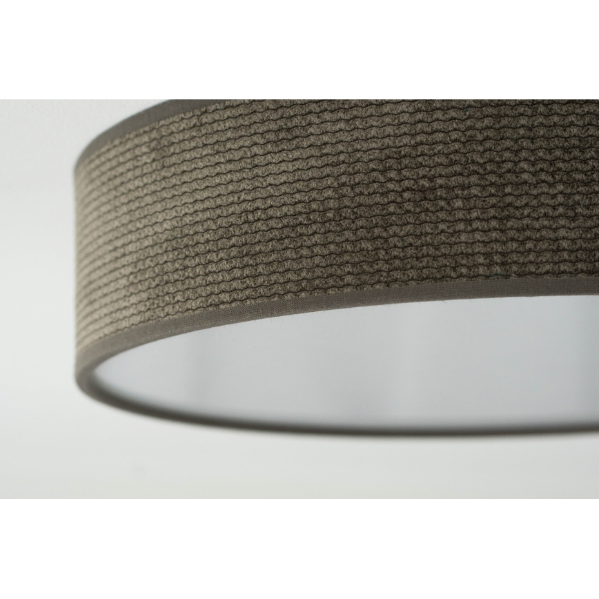 Duolla - LED Stropní svítidlo CORTINA LED/26W/230V pr. 30 cm 4000K hnědá