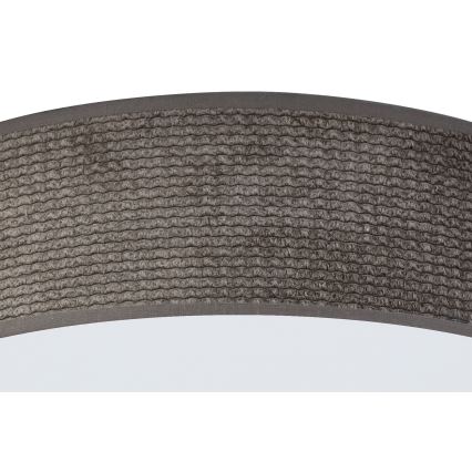 Duolla - LED Stropní svítidlo CORTINA LED/26W/230V pr. 30 cm 4000K hnědá