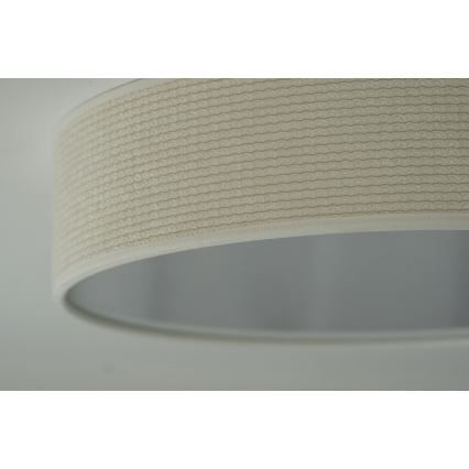 Duolla - LED Stropní svítidlo CORTINA LED/26W/230V pr. 30 cm 4000K krémová