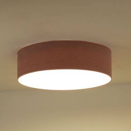 Duolla - LED Stropní svítidlo CORTINA LED/26W/230V pr. 30 cm 4000K růžová