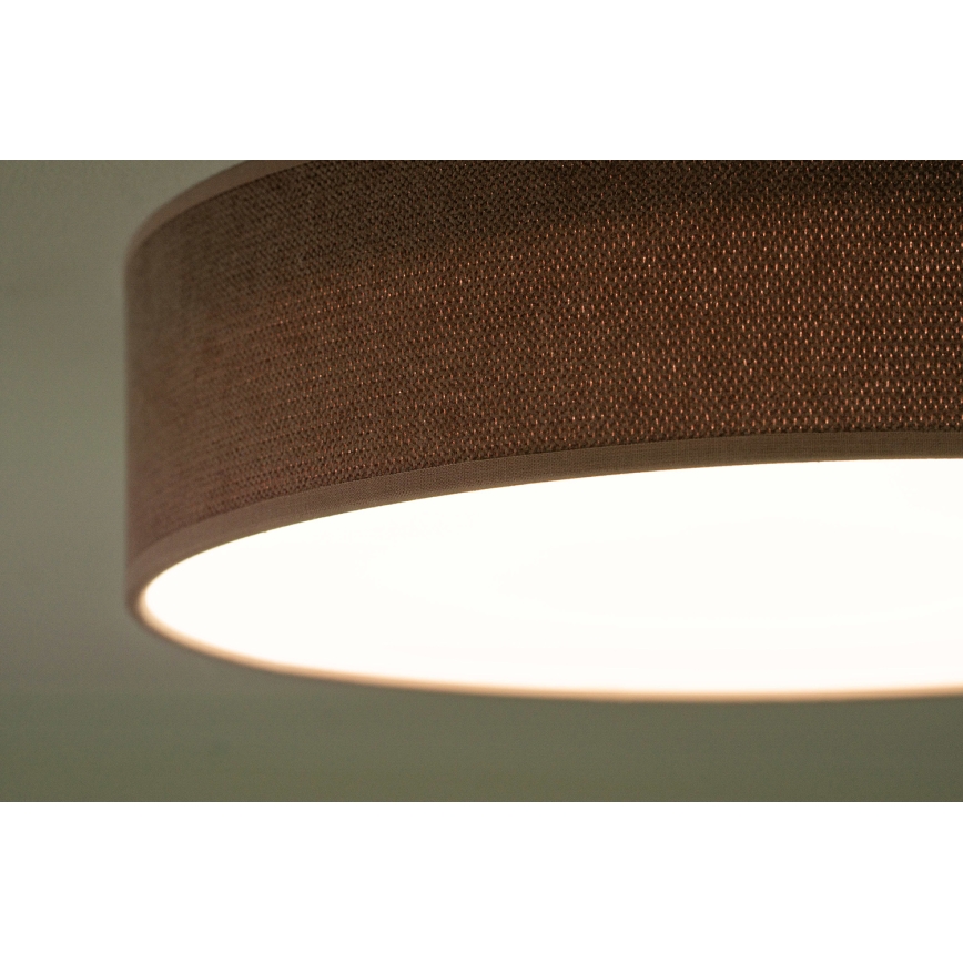 Duolla - LED Stropní svítidlo CORTINA LED/26W/230V pr. 30 cm 4000K růžová
