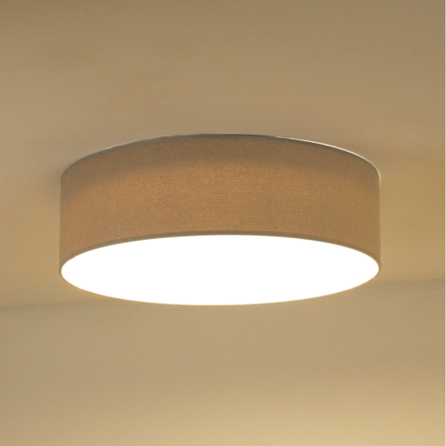 Duolla - LED Stropní svítidlo CORTINA LED/26W/230V pr. 30 cm 4000K šedá