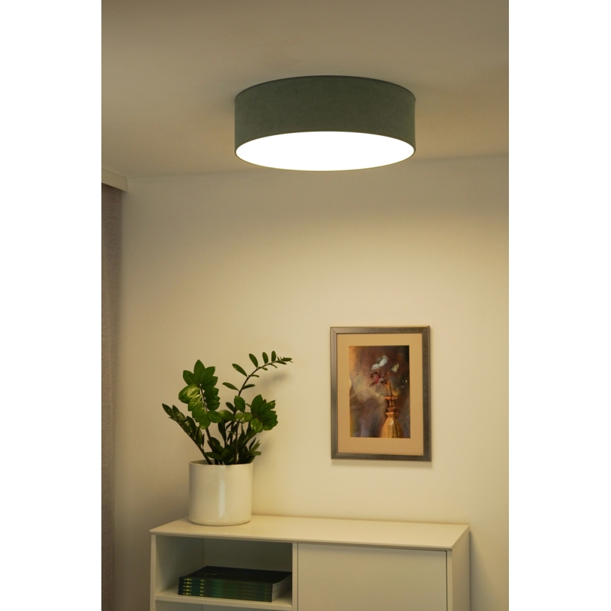 Duolla - LED Stropní svítidlo CORTINA LED/26W/230V pr. 30 cm 4000K tyrkysová