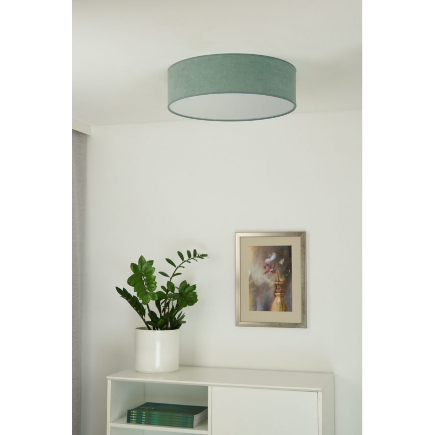 Duolla - LED Stropní svítidlo CORTINA LED/26W/230V pr. 30 cm 4000K tyrkysová