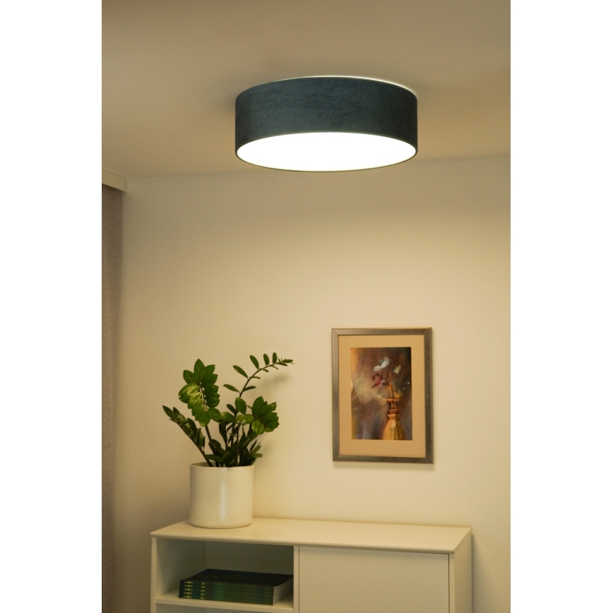 Duolla - LED Stropní svítidlo CORTINA LED/26W/230V pr. 30 cm 4000K tyrkysová