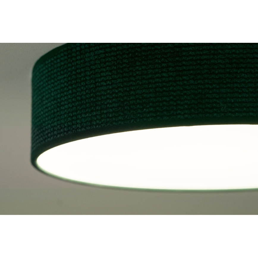 Duolla - LED Stropní svítidlo CORTINA LED/26W/230V pr. 30 cm 4000K zelená