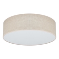 Duolla - LED Stropní svítidlo CORTINA LED/26W/230V pr. 45 cm 4000K béžová