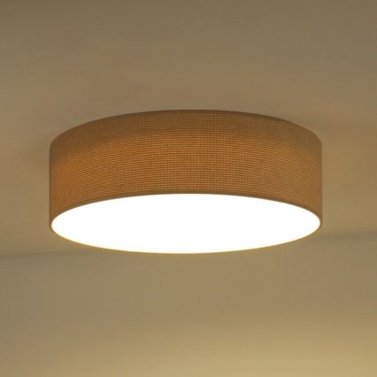 Duolla - LED Stropní svítidlo CORTINA LED/26W/230V pr. 45 cm 4000K béžová