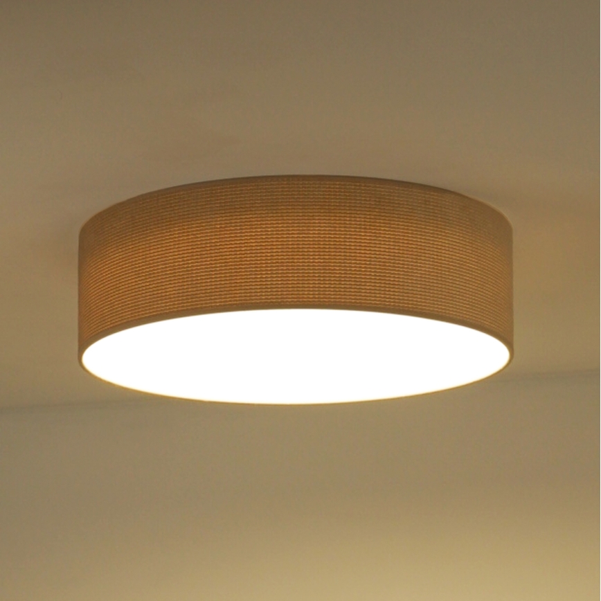 Duolla - LED Stropní svítidlo CORTINA LED/26W/230V pr. 45 cm 4000K béžová