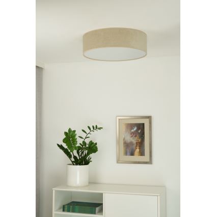 Duolla - LED Stropní svítidlo CORTINA LED/26W/230V pr. 45 cm 4000K béžová