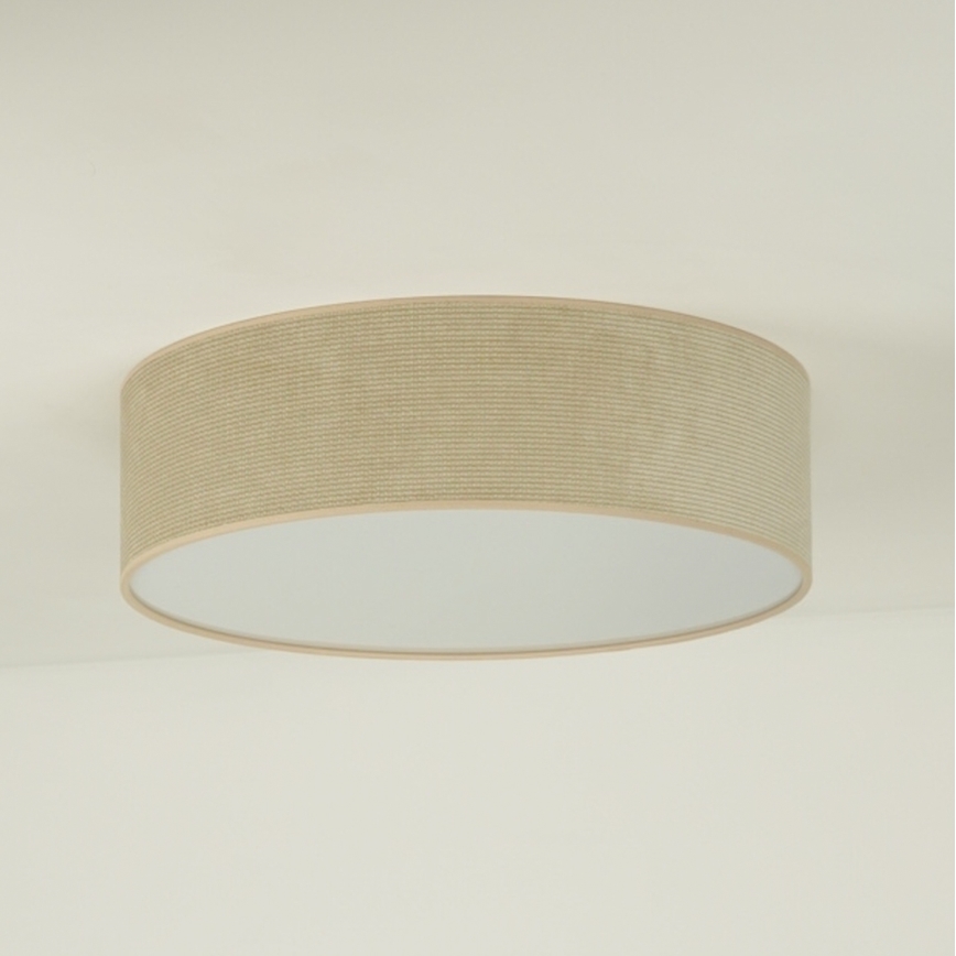Duolla - LED Stropní svítidlo CORTINA LED/26W/230V pr. 45 cm 4000K béžová