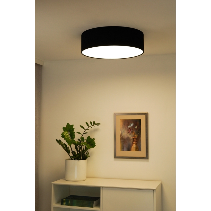 Duolla - LED Stropní svítidlo CORTINA LED/26W/230V pr. 45 cm 4000K černá