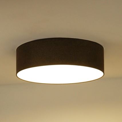 Duolla - LED Stropní svítidlo CORTINA LED/26W/230V pr. 45 cm 4000K hnědá