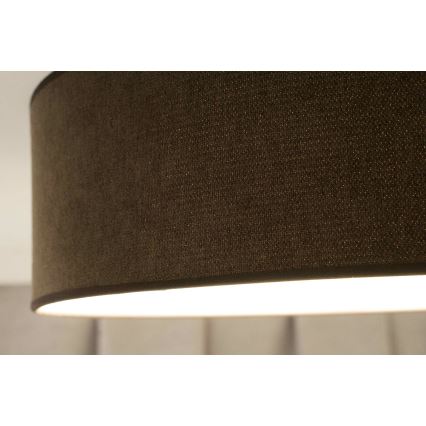 Duolla - LED Stropní svítidlo CORTINA LED/26W/230V pr. 45 cm 4000K hnědá