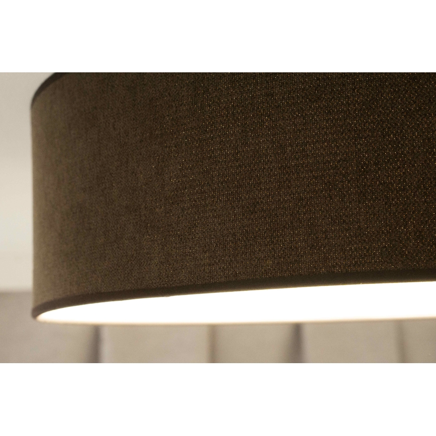 Duolla - LED Stropní svítidlo CORTINA LED/26W/230V pr. 45 cm 4000K hnědá