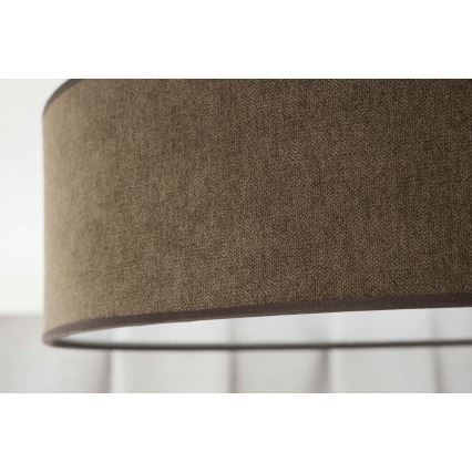 Duolla - LED Stropní svítidlo CORTINA LED/26W/230V pr. 45 cm 4000K hnědá