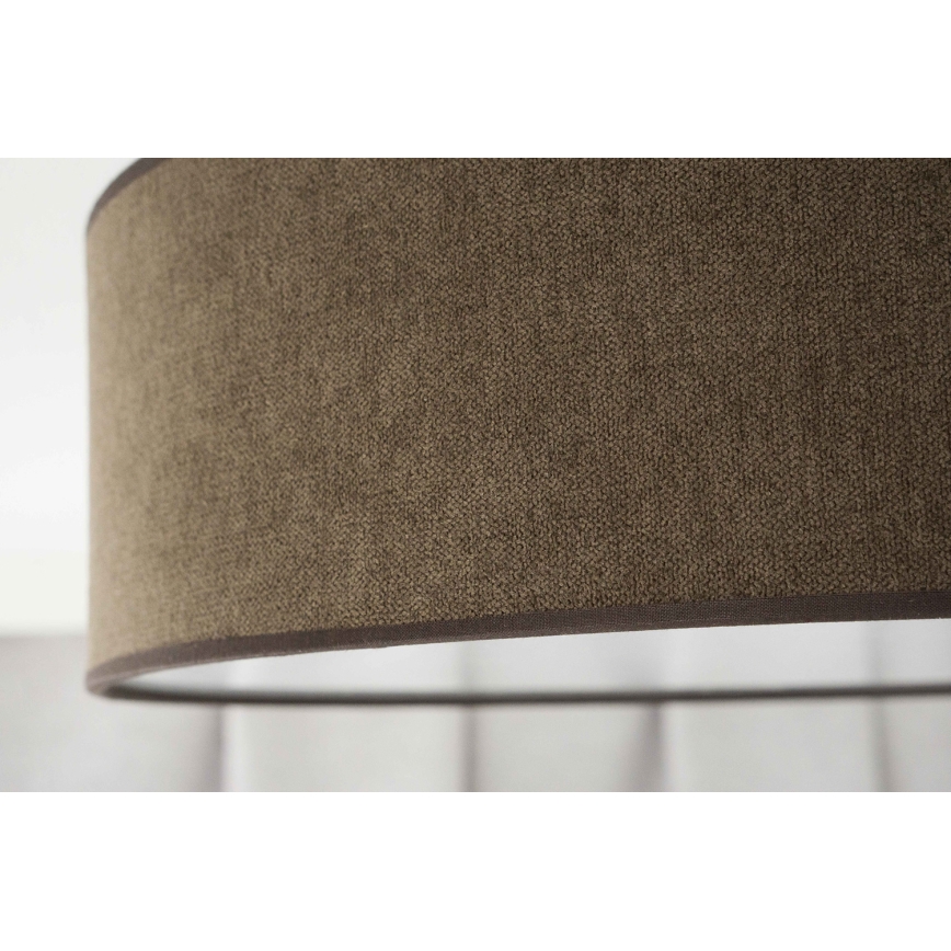 Duolla - LED Stropní svítidlo CORTINA LED/26W/230V pr. 45 cm 4000K hnědá