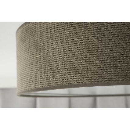 Duolla - LED Stropní svítidlo CORTINA LED/26W/230V pr. 45 cm 4000K hnědá