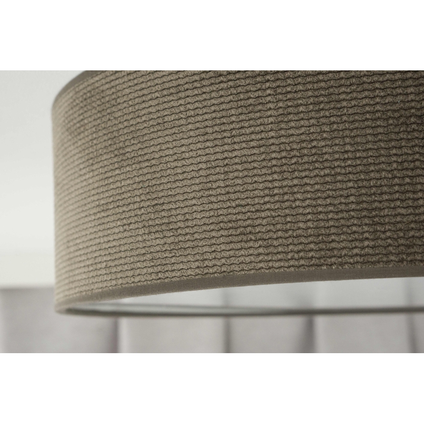 Duolla - LED Stropní svítidlo CORTINA LED/26W/230V pr. 45 cm 4000K hnědá