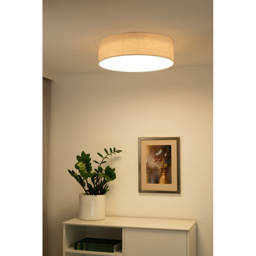 Duolla - LED Stropní svítidlo CORTINA LED/26W/230V pr. 45 cm 4000K krémová